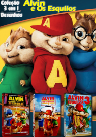 Coleção Digital Alvin e Os Esquilos Todos os Filmes Completo Dublado