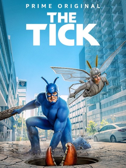 Coleo Digital The Tick Todas Temporadas Completo Dublado