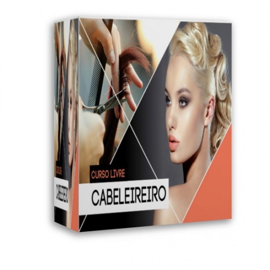 Curso de Cabeleireiro Completo em Videoaulas Envio Digital