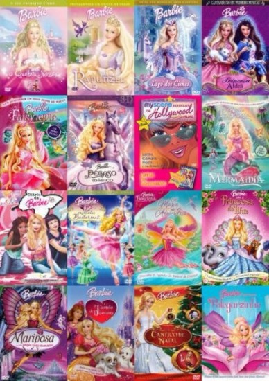 Coleo Digital Barbie Todos os Filmes Completo Dublado