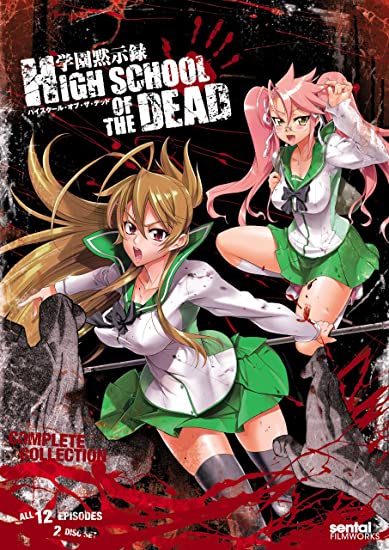 Coleo Digital Highschool of the Dead Todos Episdios Completo