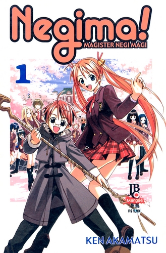 Coleo Digital Mahou Sensei Negima! Todos Episdios Completo