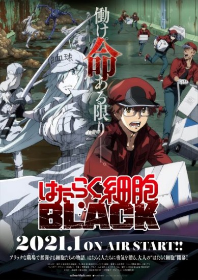 Coleo Digital Hataraku Saibou Black Completo