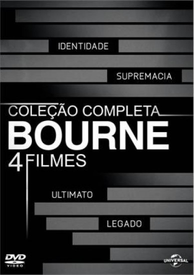 Coleo Digital Bourne Todos os Filmes Completo Dublado